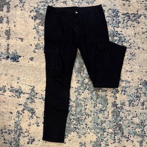 Black Cargo Pants